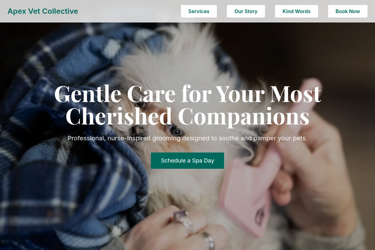 Nurse Pet Grooming