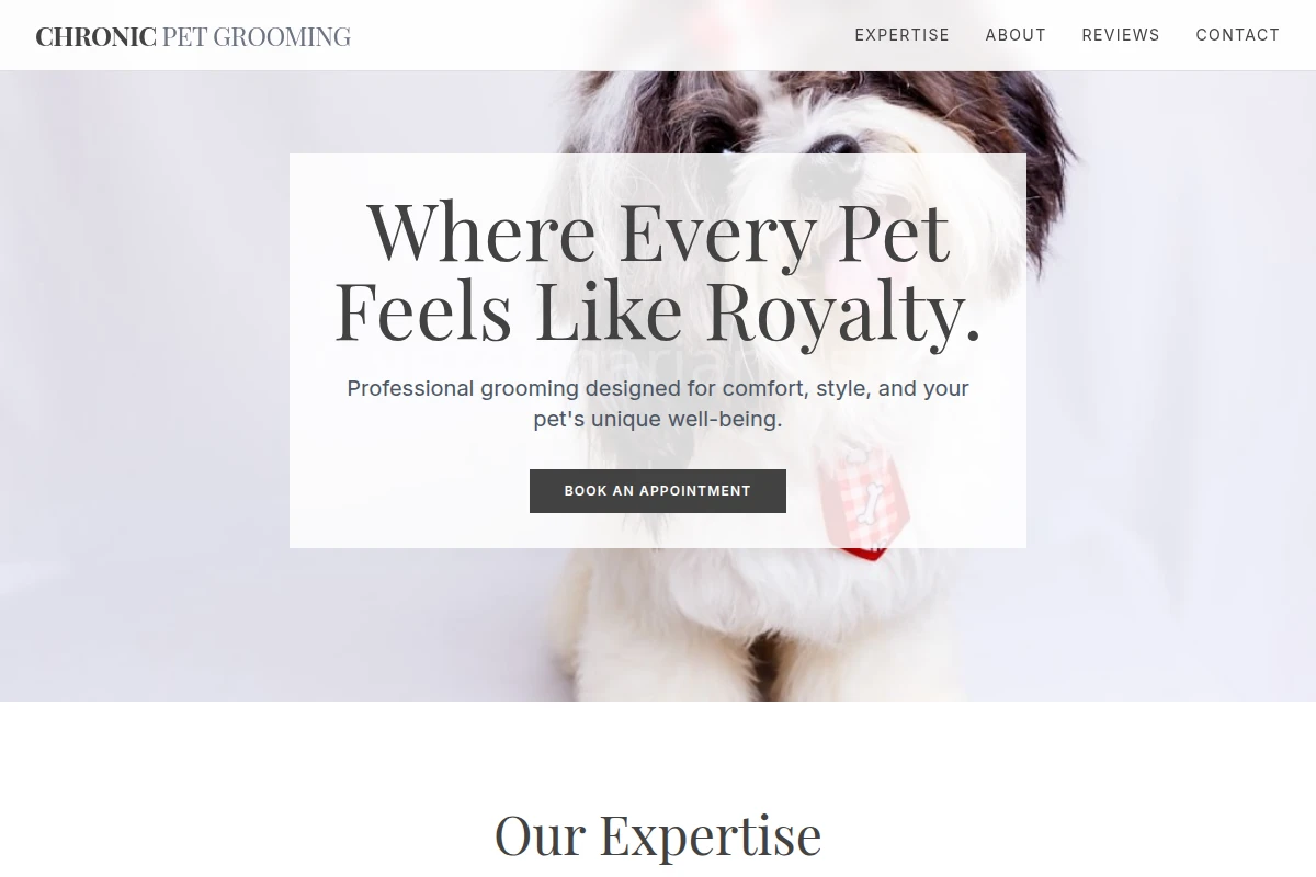 Chronic Pet Grooming