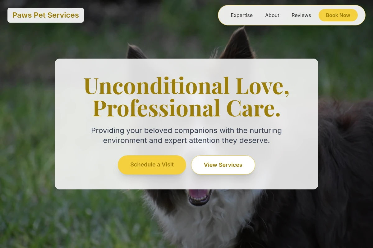 Paws Pet Services
